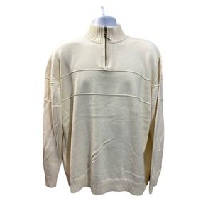 Pendleton Vintage heavy Knit Sweater Made in Japan Cream Beige XL